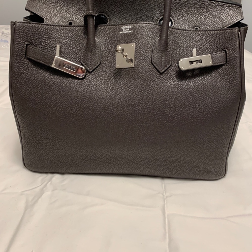 Hermès Birkin Bag in Graphite 35